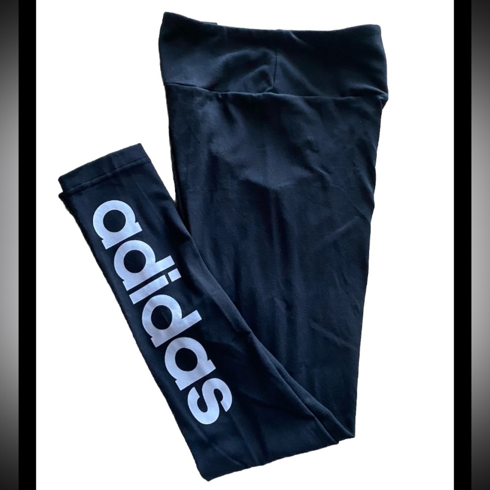 Adidas Loungewear Essentials High-Waisted Women's Logo Leggings Sz XS-GL0633